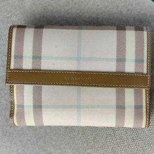 Pink Burberry Wallet
